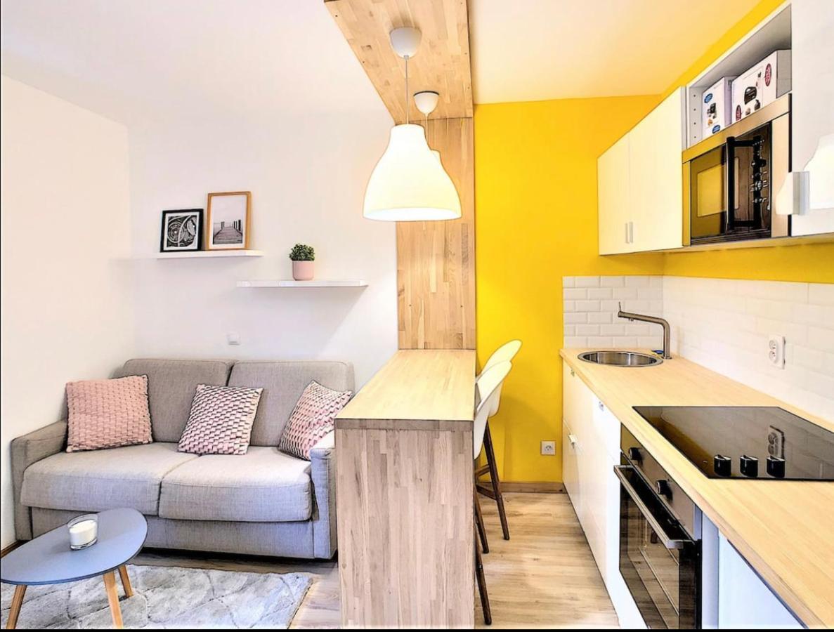 Centre Saint-Gervais Studio Jaune Moderne Proche Telecabine 2 Pers Екстериор снимка