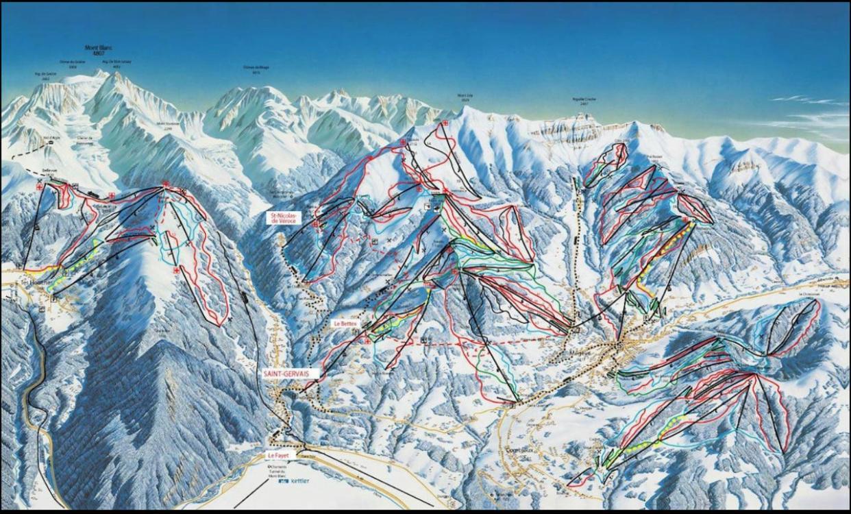 Centre Saint-Gervais Studio Jaune Moderne Proche Telecabine 2 Pers Екстериор снимка