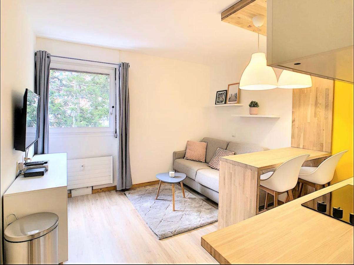 Centre Saint-Gervais Studio Jaune Moderne Proche Telecabine 2 Pers Екстериор снимка